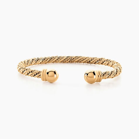 Bracelet Jonc Nelsie Plaqué Or Doré - Bracelets joncs Femme | Marc Orian