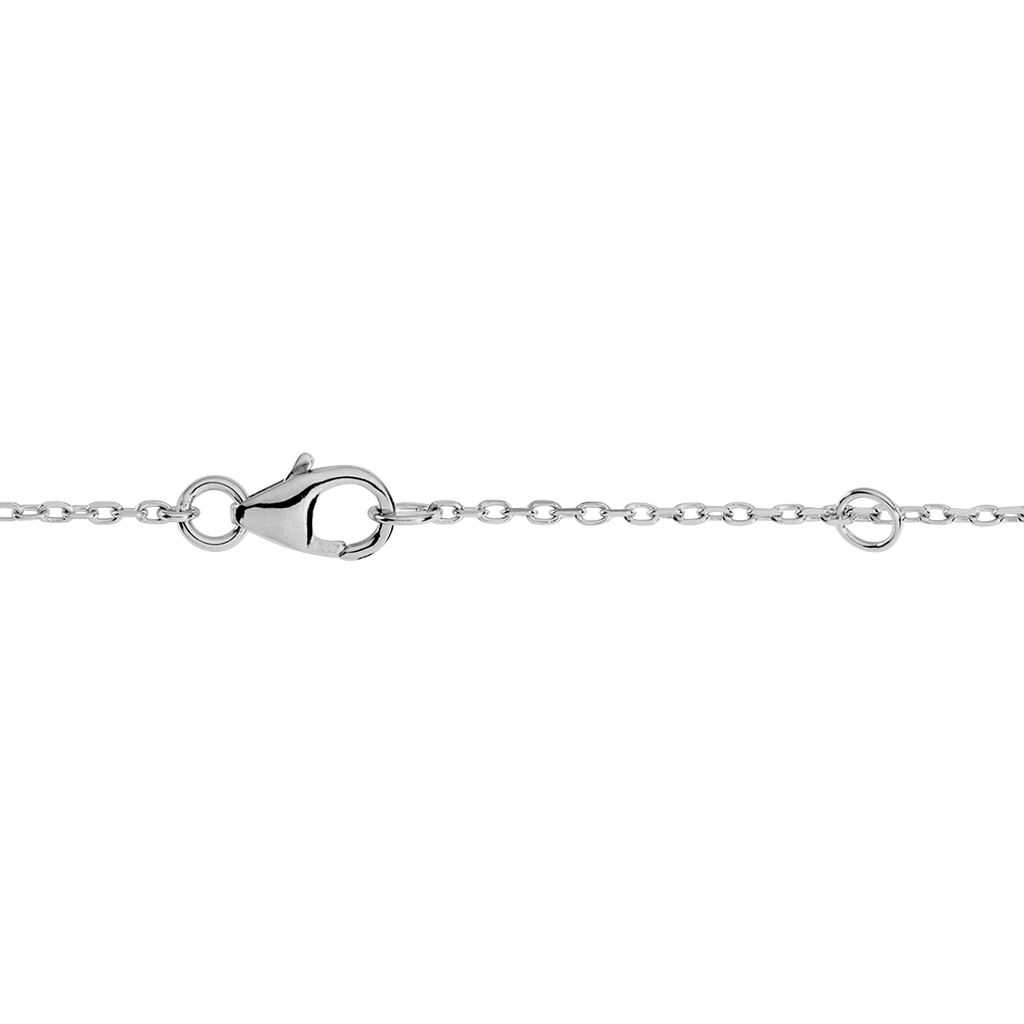 Bracelet Daisy Argent Blanc Oxyde De Zirconium - Bracelets chaînes Femme | Marc Orian