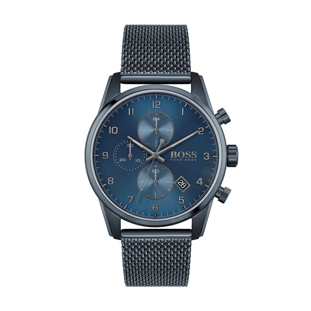 Montre Boss Skymaster Bleu - Montres étanches Homme | Marc Orian