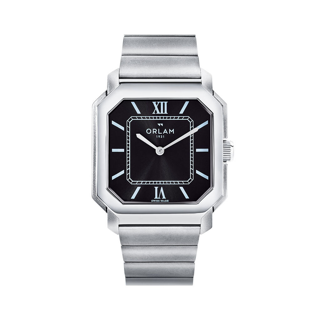 Montre Orlam Heritage Noir - Montres &eacute;tanches Homme | Marc Orian