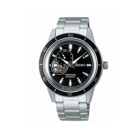 Montre Seiko Presage Noir - Fête des pères Homme | Marc Orian