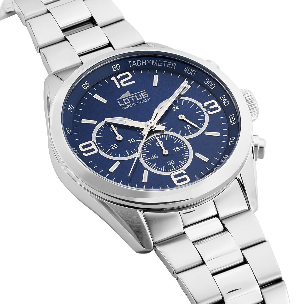 Montre Lotus Minimalist Bleu - HIMHBQB6620 • Marc Orian | Bijouterie en  ligne