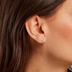 Boucles D'oreilles Puces Wen Or Jaune Oxyde De Zirconium - Puces Famille | Marc Orian