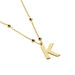 Collier Plaqué Or Jaune Lettra - Colliers fantaisie Femme | Marc Orian