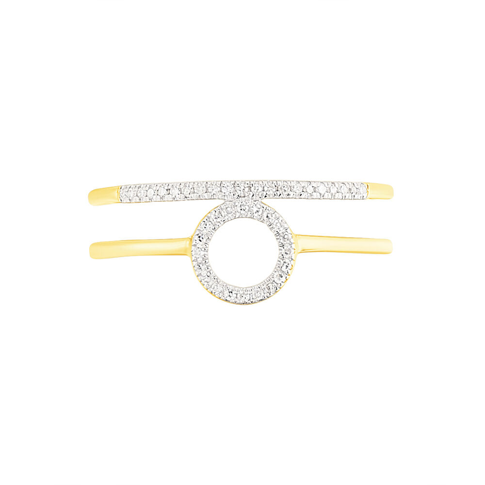 Bague Maude Or Jaune Diamant - Bagues pierres précieuses Femme | Marc Orian