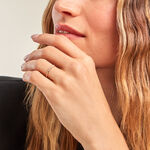 Alliance Matleena Or Jaune Diamant Synth&eacute;tique - Alliances duo Femme | Marc Orian