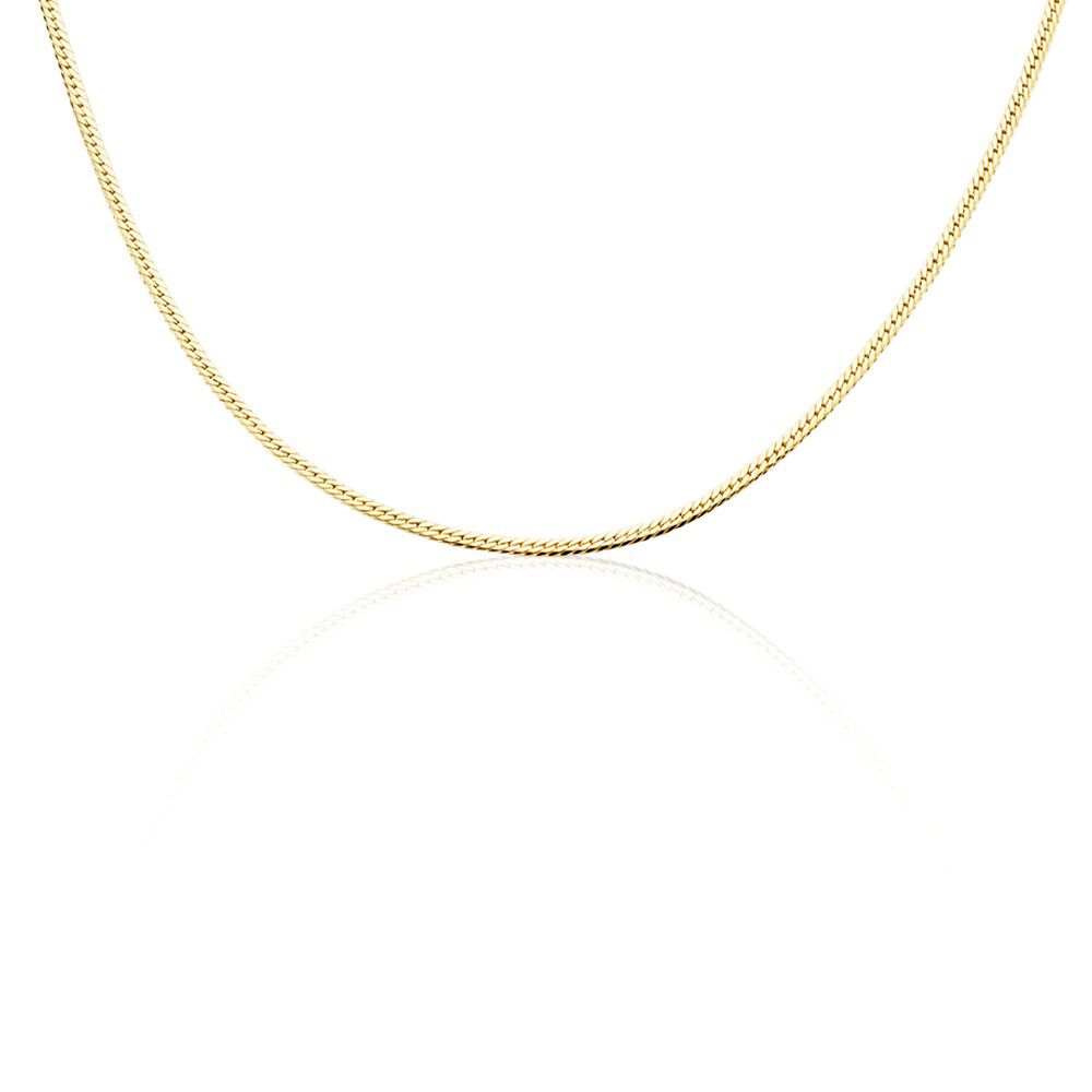Collier Izel Maille Anglaise Or Jaune - Colliers ete Femme | Marc Orian