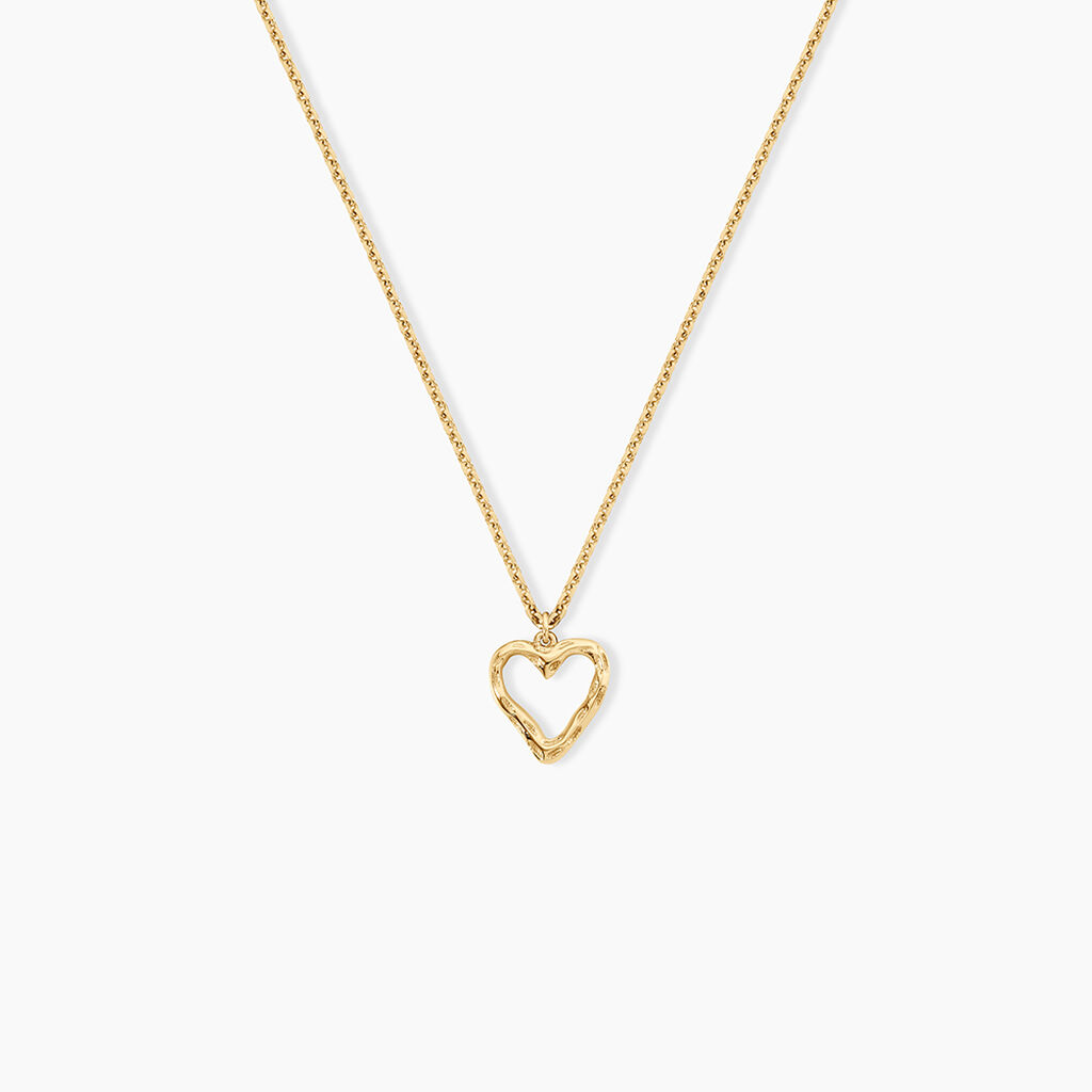 Collier Phebee Argent Dor&eacute; A L'Or 750/1000 - Colliers ete Femme | Marc Orian