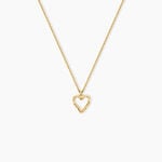 Collier Phebee Argent Dor&eacute; A L'Or 750/1000 - Colliers ete Femme | Marc Orian