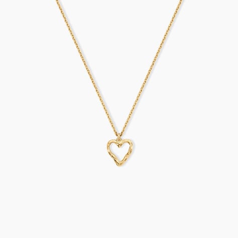 Collier Phebee Argent Dor&eacute; A L'Or 750/1000 - Colliers ete Femme | Marc Orian
