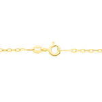 Cha&icirc;ne Igoa Maille For&ccedil;at Diamantee Or Jaune - Chaines Famille | Marc Orian