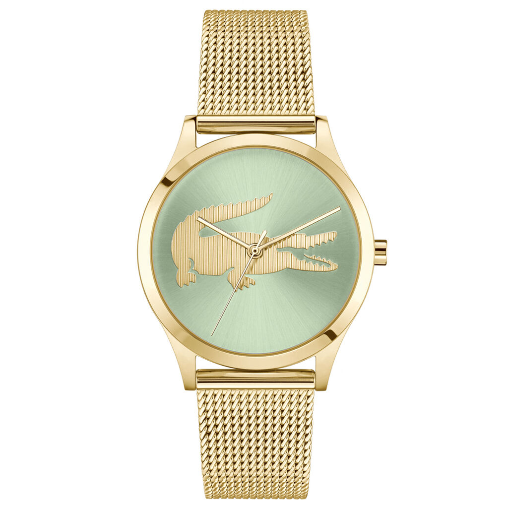Montre Lacoste Crocodelle Vert - Montres &eacute;tanches Femme | Marc Orian
