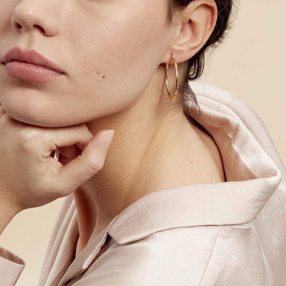 Créoles Verania Or Jaune - Créoles Femme | Marc Orian
