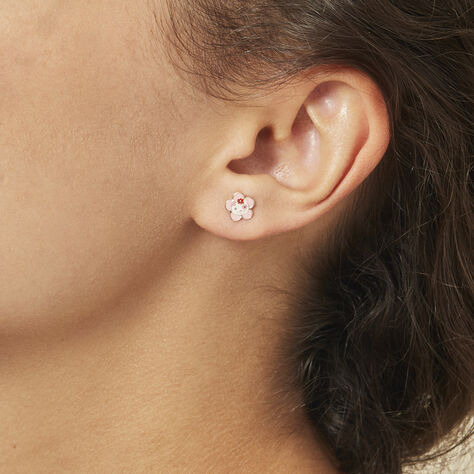 Boucles D'oreilles Puces Etoile Chat Or Jaune - Clous d'oreilles Enfant | Marc Orian