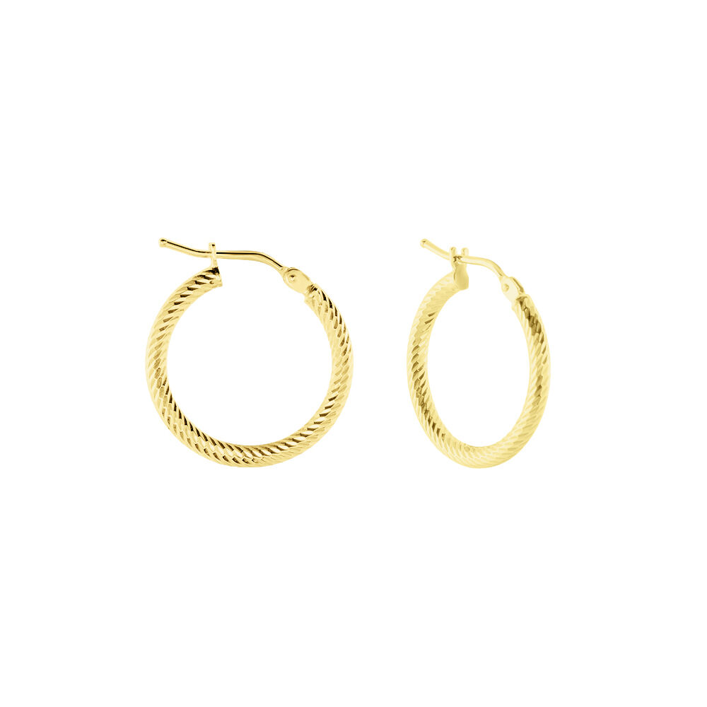 Créoles Merraine Or Jaune - Créoles Femme | Marc Orian