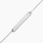 Bracelet Beavis Or Blanc - Gourmettes Femme | Marc Orian