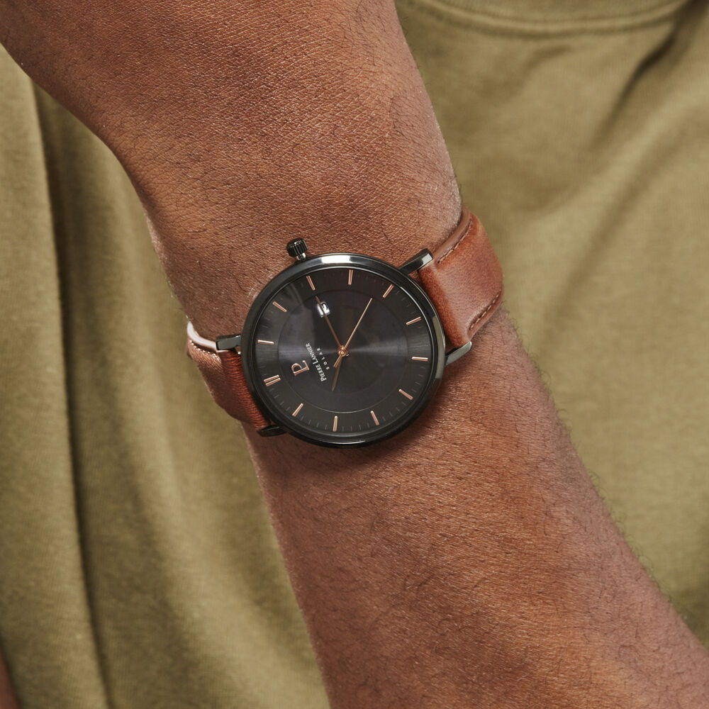 Montre Pierre Lannier Inti Noir - Montres classiques Homme | Marc Orian