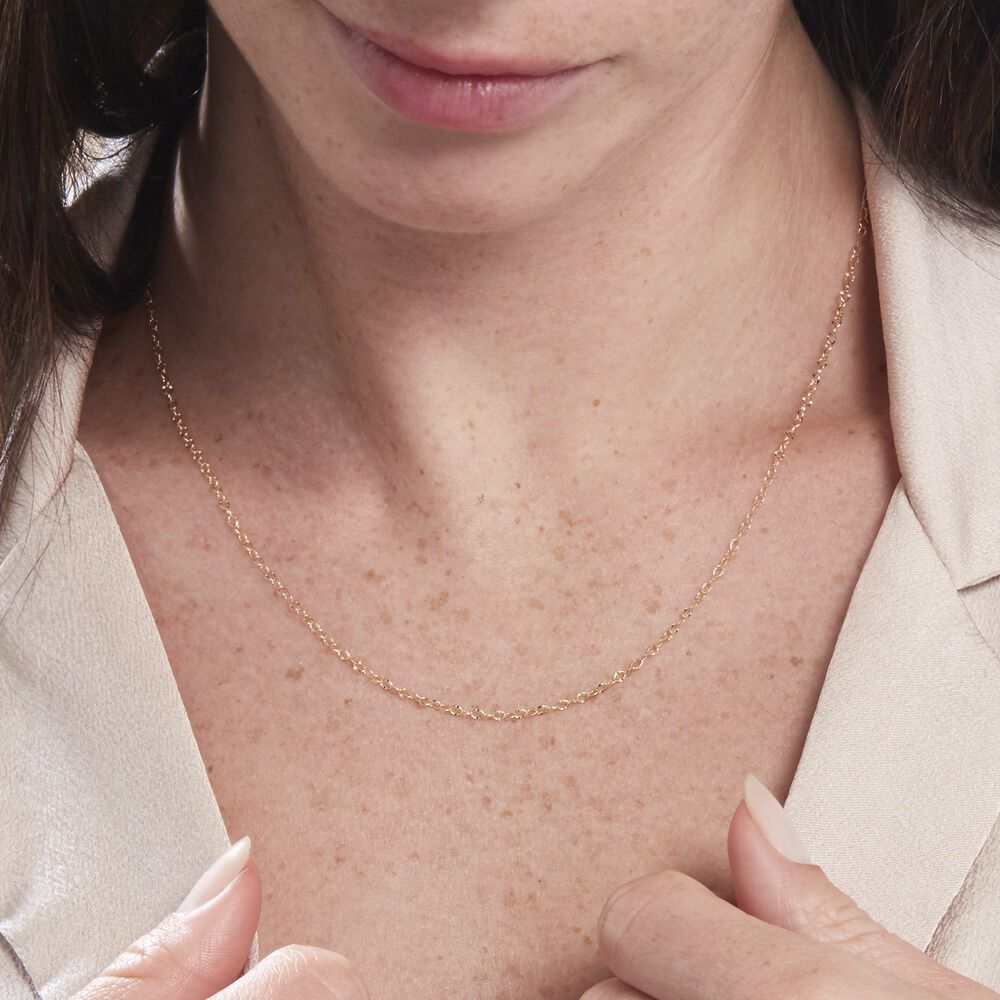 Chaine Or Jaune Pilea - Chaines Femme | Marc Orian