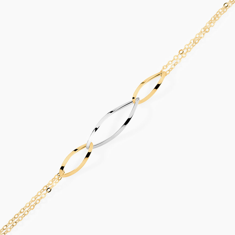 Bracelet Benedicte Or Bicolore - Bracelets cha&icirc;nes Femme | Marc Orian