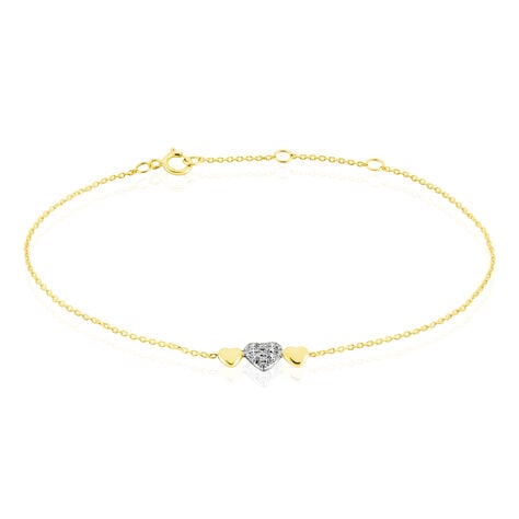 Bracelet Maiwena Or Jaune Diamant - Bracelets cha&icirc;nes Femme | Marc Orian
