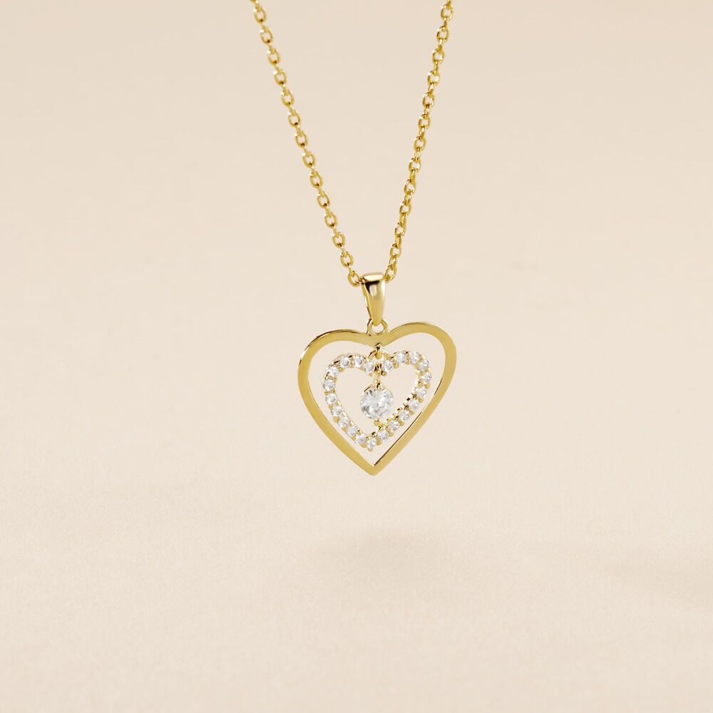 Pendentif Ademe Or Jaune Oxyde De Zirconium - Pendentifs Femme | Marc Orian