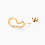 Boucles D'oreilles Puces Seyda Plaqu&eacute; Or Jaune - Puces Femme | Marc Orian