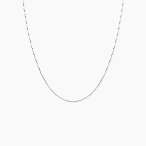 Collier Liline Argent Blanc - Colliers Femme | Marc Orian