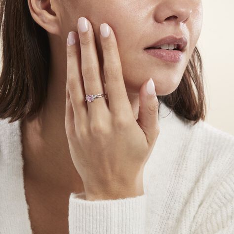Bague Argent Blanc Avalon Oxyde De Zirconium - Bagues Solitaire Femme | Marc Orian