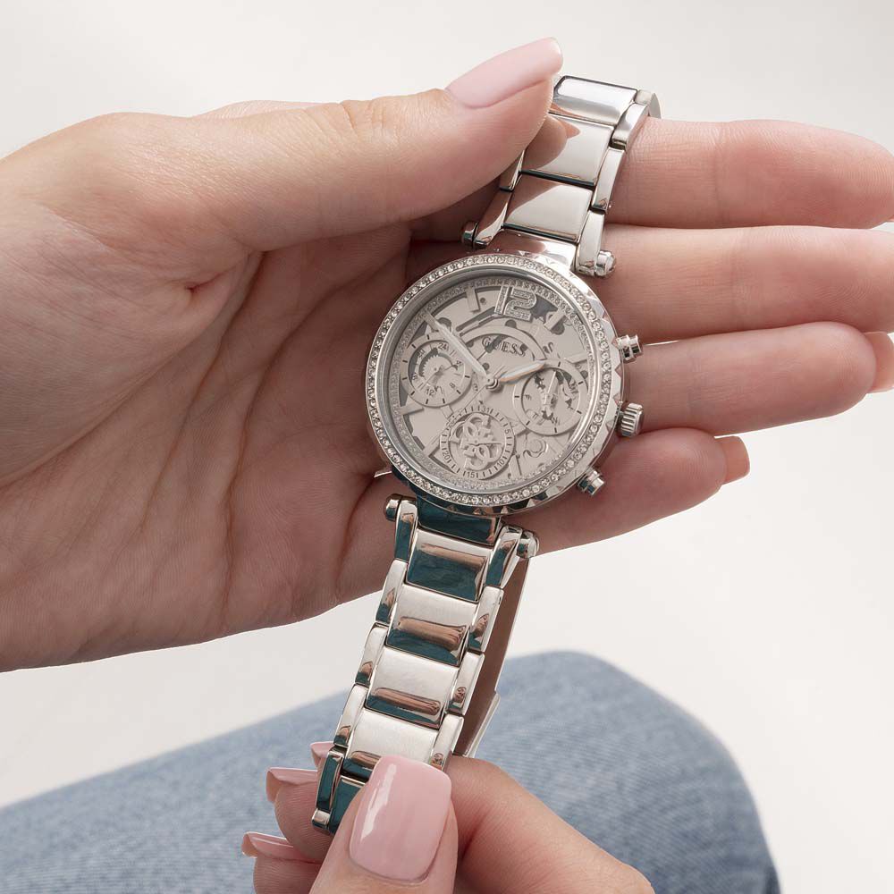 Montre Guess Solstice Argenté - Montres étanches Femme | Marc Orian