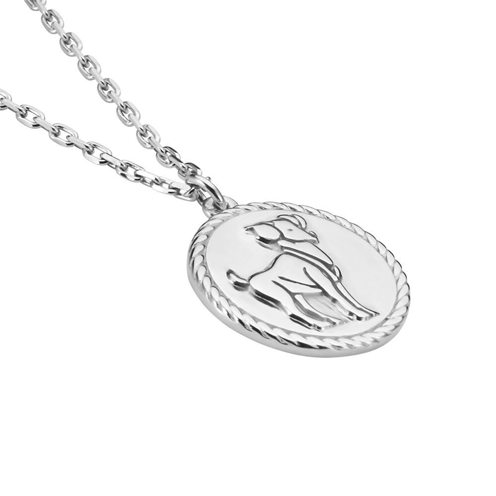 Collier Argent Blanc Lew - Colliers Homme | Marc Orian