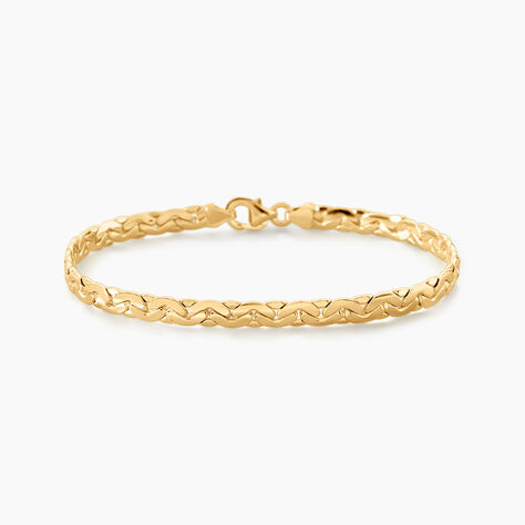 Bracelet Ivy Argent Dor&eacute; A L'Or 750/1000 - Bracelets cha&icirc;nes Femme | Marc Orian