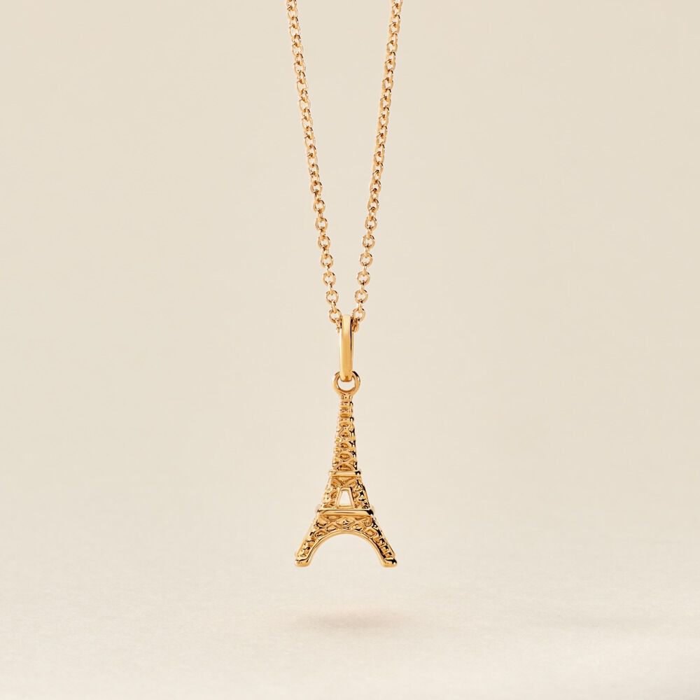 Pendentif Gustave Plaqu&eacute; Or Jaune - Bijoux fantaisie Famille | Marc Orian
