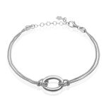 Bracelet Alisa Argent Blanc - Bracelets fantaisie Femme | Marc Orian