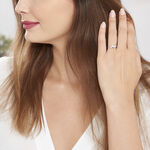 Bague Cynthia Argent Blanc Oxyde De Zirconium - Bijoux fantaisie Femme | Marc Orian