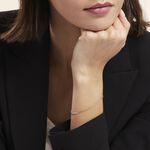 Bracelet Iris Or Jaune Maille Gourmette - Bracelets mailles Femme | Marc Orian