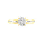 Bague Kate Or Jaune Diamant - Parures de mariage Femme | Marc Orian