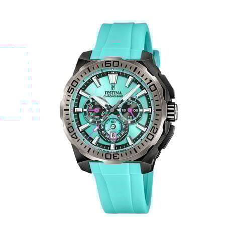 Montre Festina Chrono Bike 3 Turquoise - Nouveautés Homme | Marc Orian