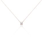 Collier Ponama Or Rose Oxyde De Zirconium - Colliers avec pierres Femme | Marc Orian