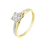 Bague Kate Or Jaune Diamant - Parures de mariage Femme | Marc Orian
