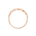 Bague Hestia Or Rose Oxyde De Zirconium - Bagues avec pierre Femme | Marc Orian