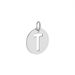 Pendentif Elio T Argent Blanc - Bijoux fantaisie Famille | Marc Orian