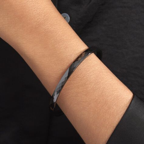 Bracelet Rabhia Ceramique Noir Céramique - Bracelets fantaisie Femme | Marc Orian
