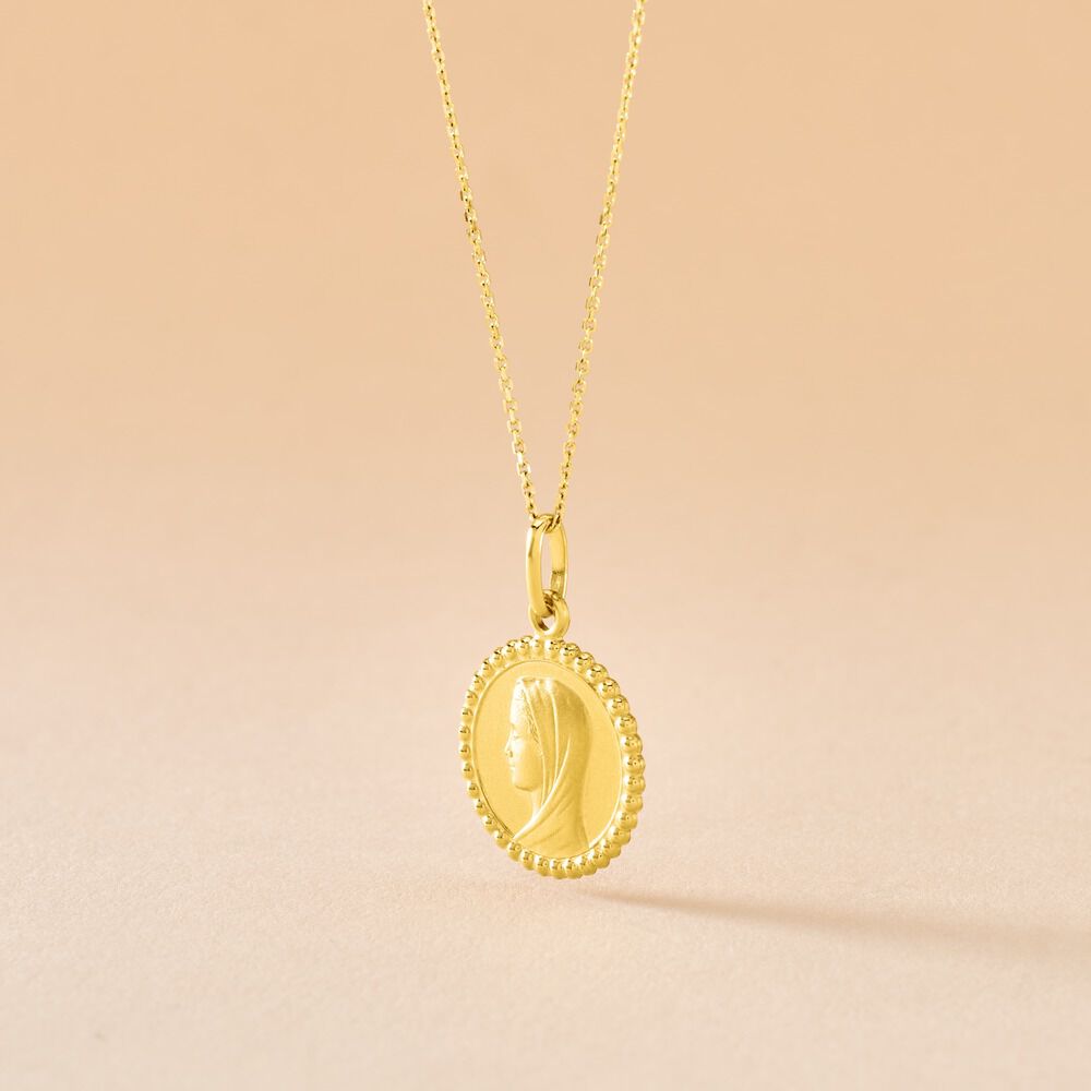 Pendentif Marie Or Jaune - Bijoux personnalis&eacute;s Famille | Marc Orian