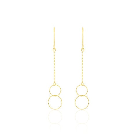Boucles D'oreilles Pendantes Leonetta Or Jaune - Pendantes Femme | Marc Orian