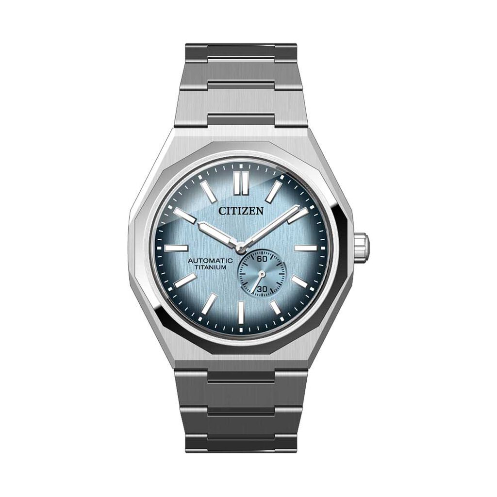 Montre Citizen Super Titanium Mechanical Zenshin Bleu Sky - Montres automatiques Homme | Marc Orian