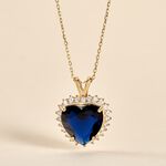 Pendentif Nelsa Plaqu&eacute; Or Jaune Oxyde De Zirconium - Bijoux fantaisie Femme | Marc Orian