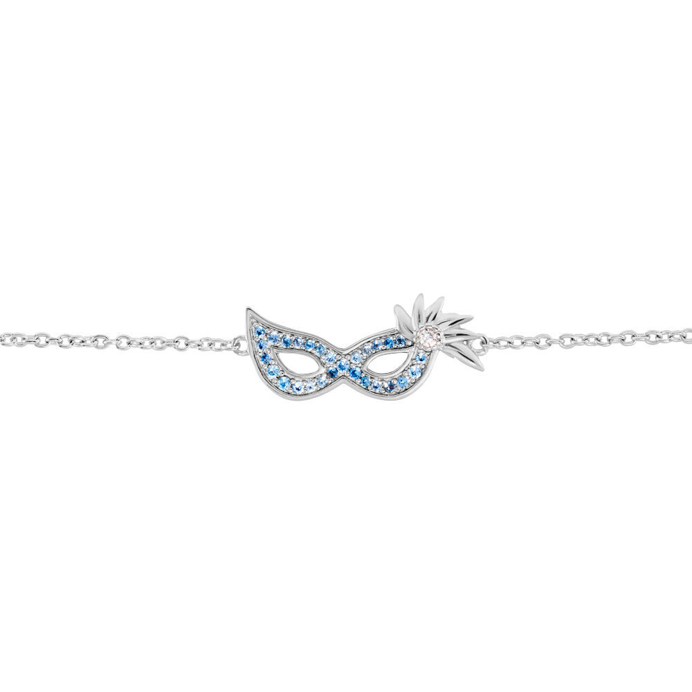 Bracelet Argent Bartolomee Oxydes De Zirconium - Bracelets chaînes Femme | Marc Orian