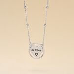 Collier Argent Blanc Akosua - Colliers fantaisie Femme | Marc Orian