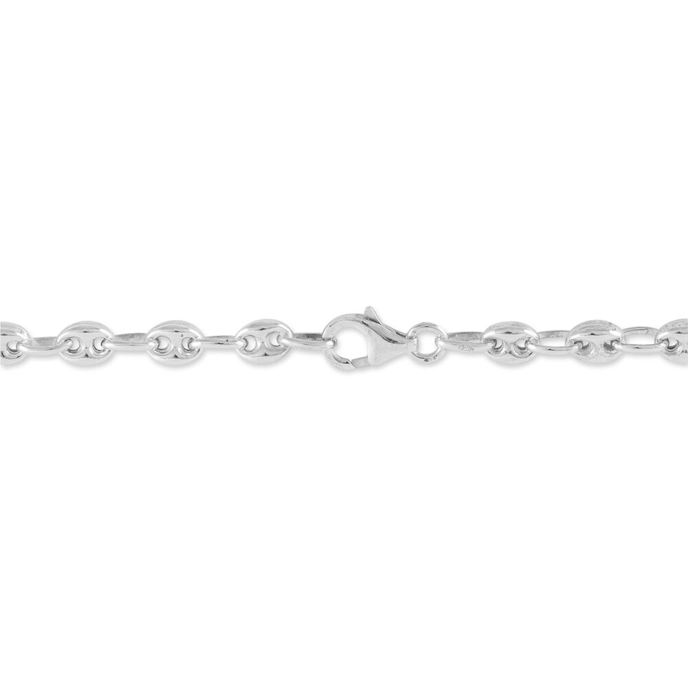 Bracelet Carrus Argent Blanc - Bracelets mailles Homme | Marc Orian