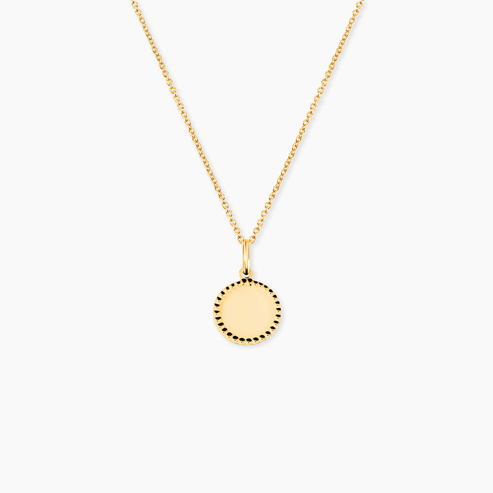 Pendentif Romey Or Jaune - Bijoux personnalis&eacute;s Famille | Marc Orian